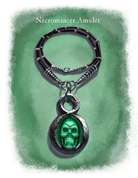 The Dark Powers Within: Harnessing the Energy of the Amulet of the Black Skull in D&D 5e